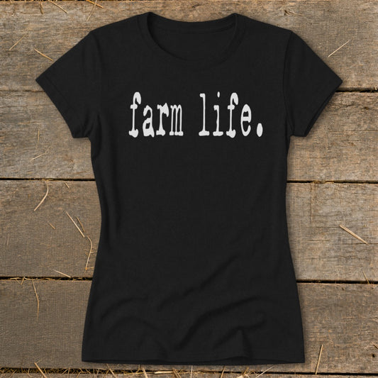 Simple Farm Life Ladies Tee