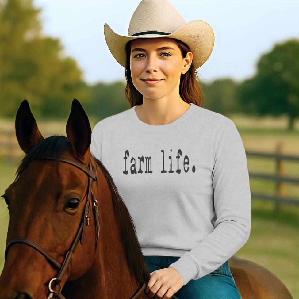 Simple Farm Life Long Sleeve Tee