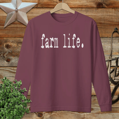 Simple Farm Life Long Sleeve Tee