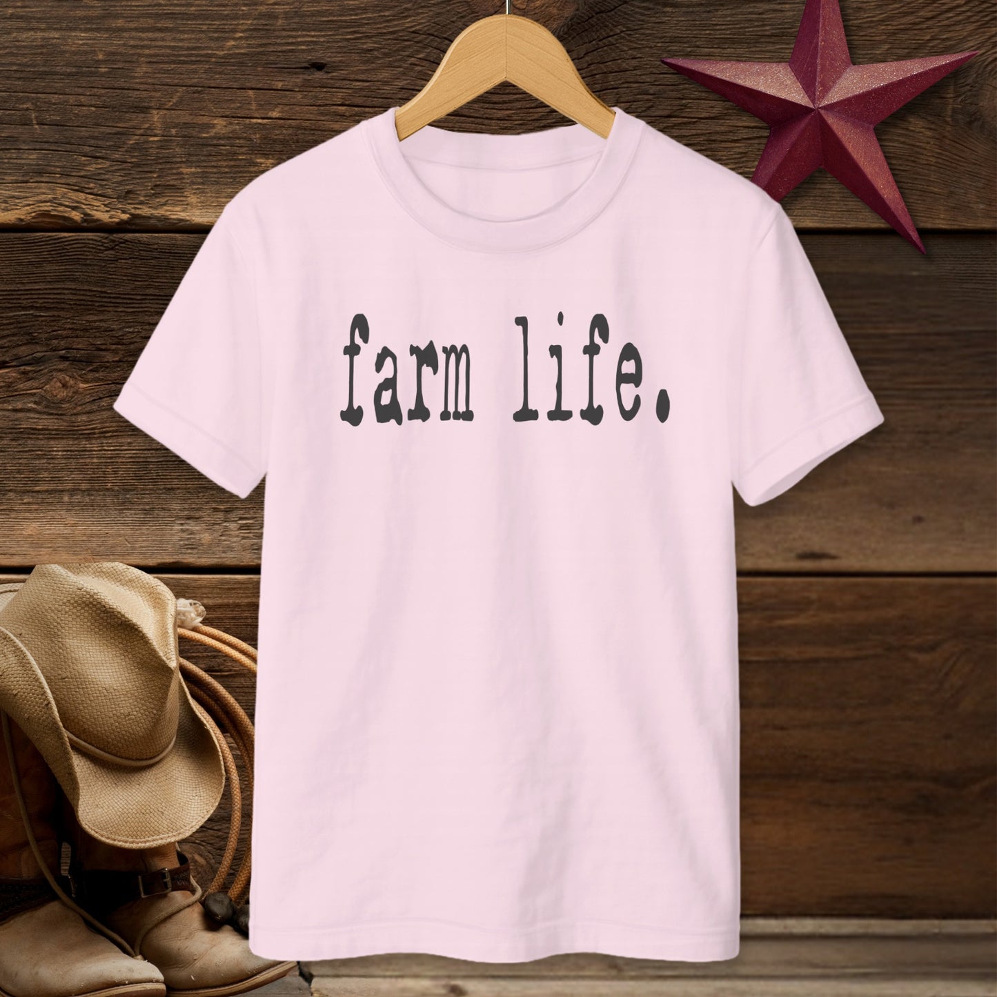 Simple Farm Life T-Shirt Youth)
