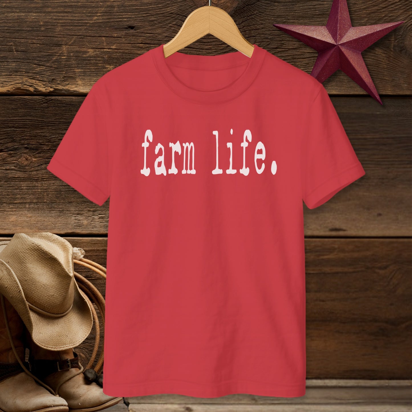 Simple Farm Life T-Shirt Youth)