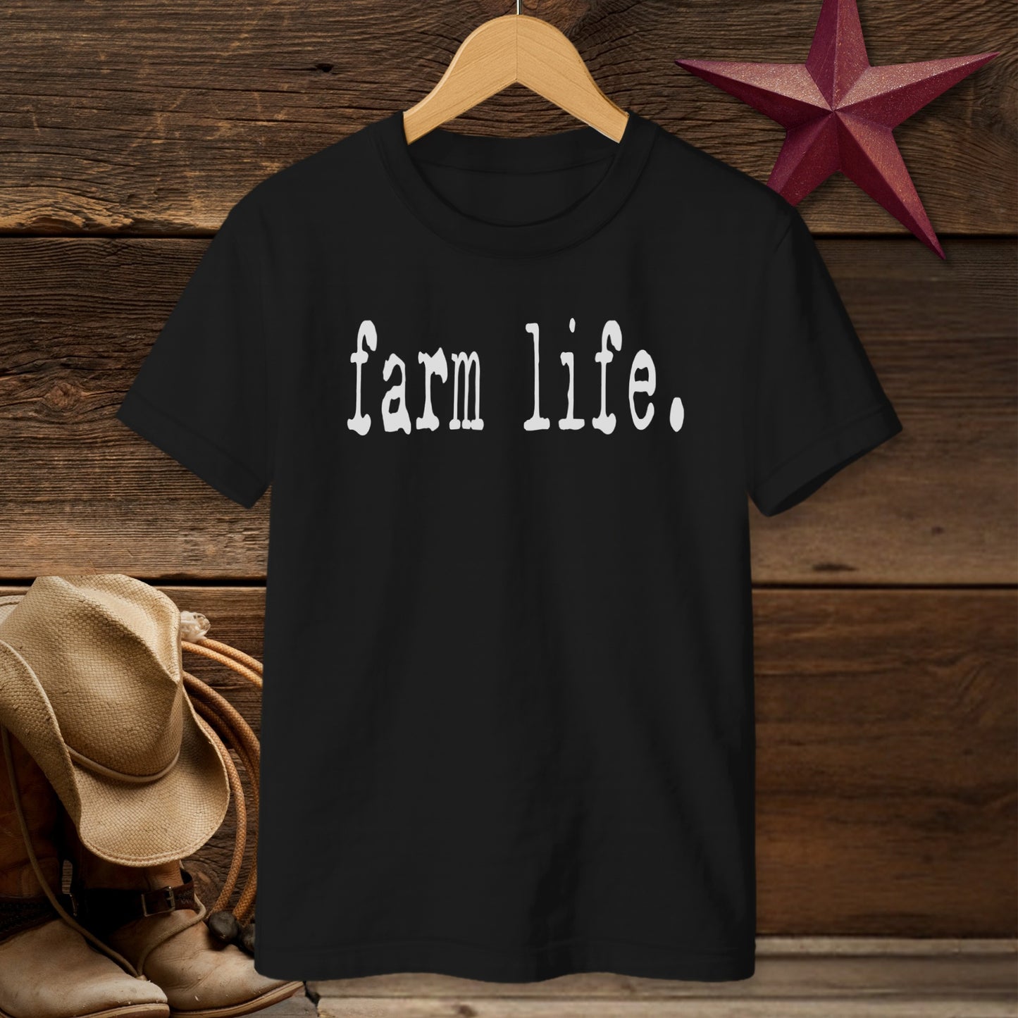 Simple Farm Life T-Shirt Youth)