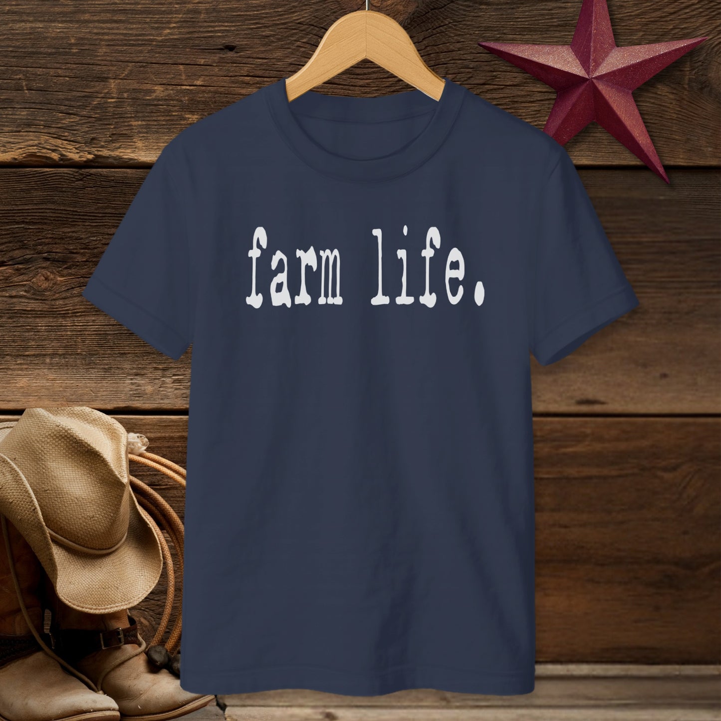 Simple Farm Life T-Shirt Youth)