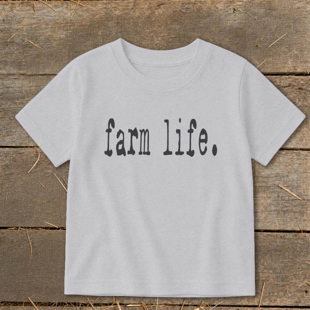 Simple Farm Life Toddler Tee