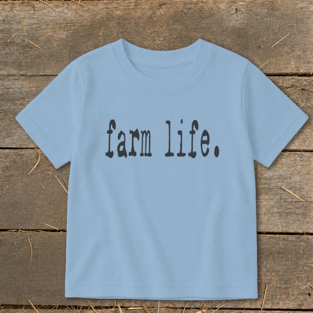 Simple Farm Life Toddler Tee