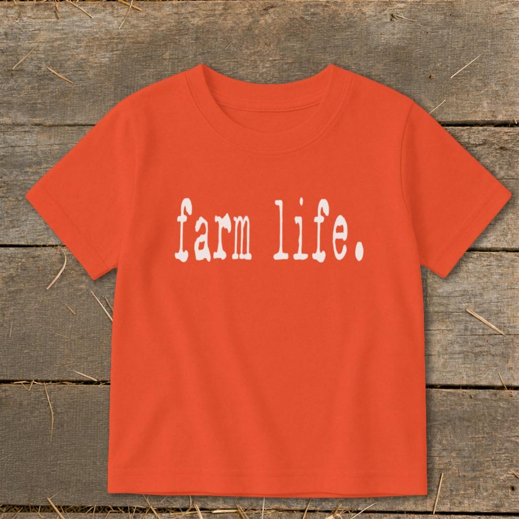 Simple Farm Life Toddler Tee