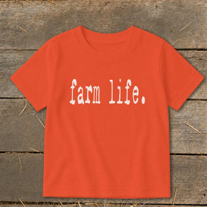 Simple Farm Life Toddler Tee