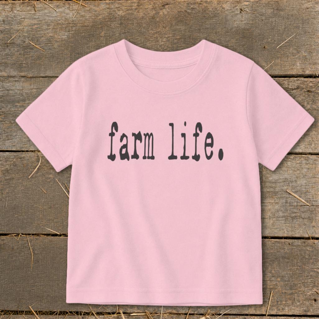 Simple Farm Life Toddler Tee