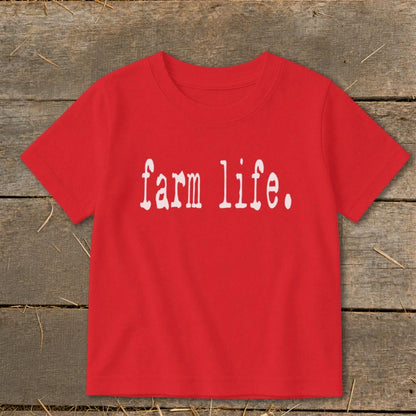 Simple Farm Life Toddler Tee