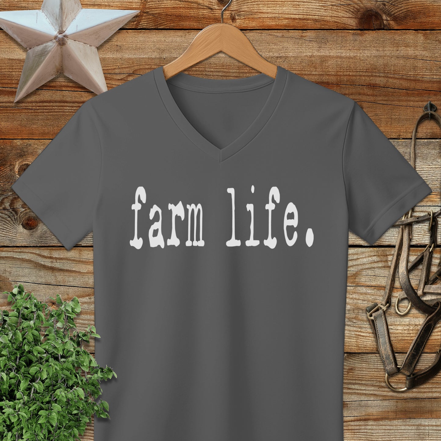 Simple Farm Life V-neck