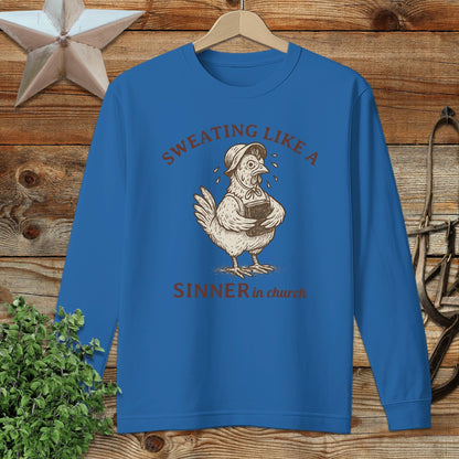 Sinner in Church Long Sleeve Tee