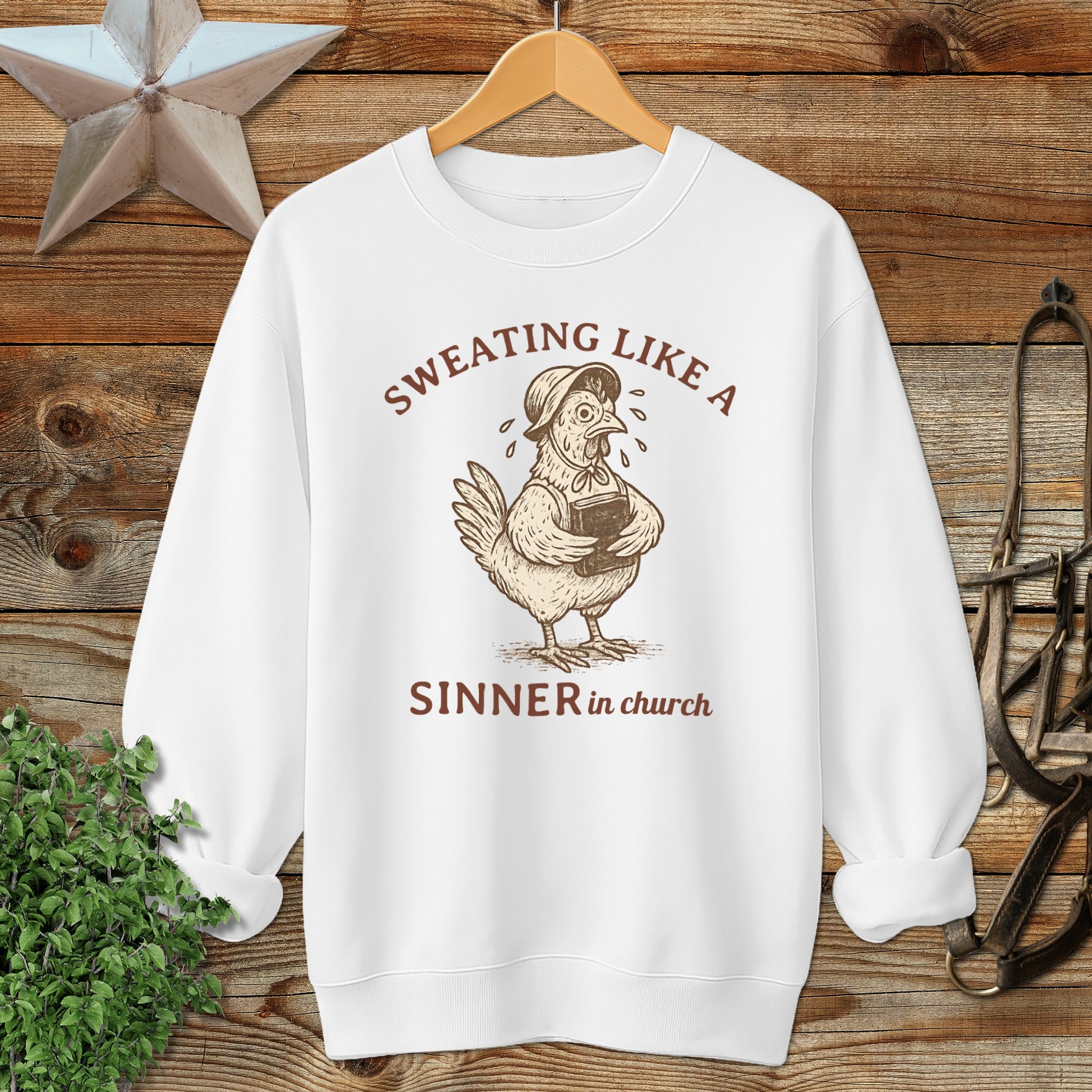 Sinner in Church Sweatshirt