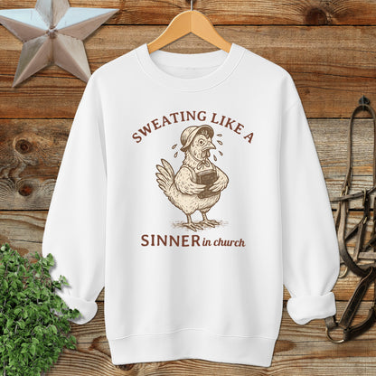 Sinner in Church Sweatshirt