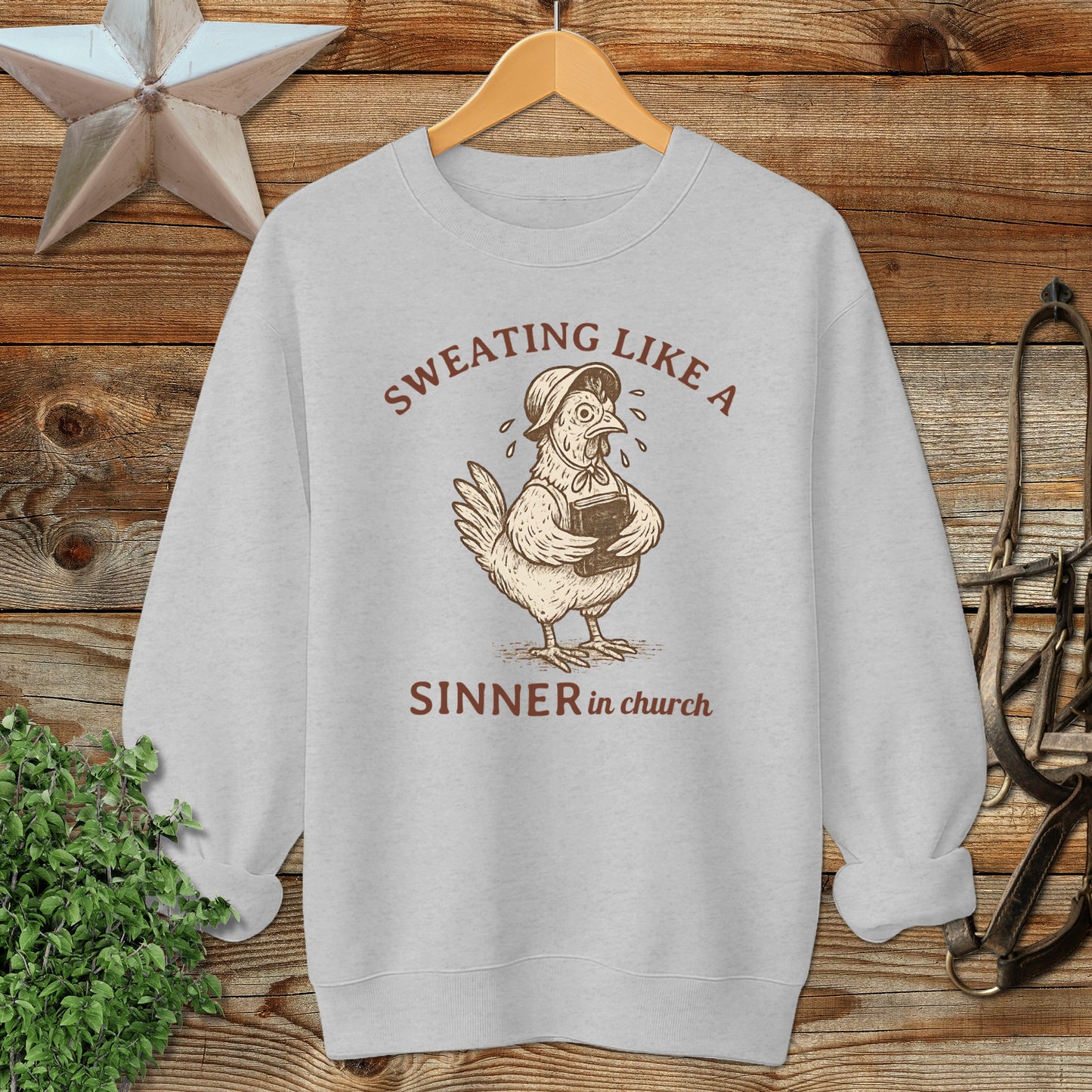 Sinner in Church Sweatshirt