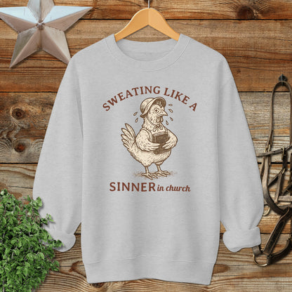 Sinner in Church Sweatshirt
