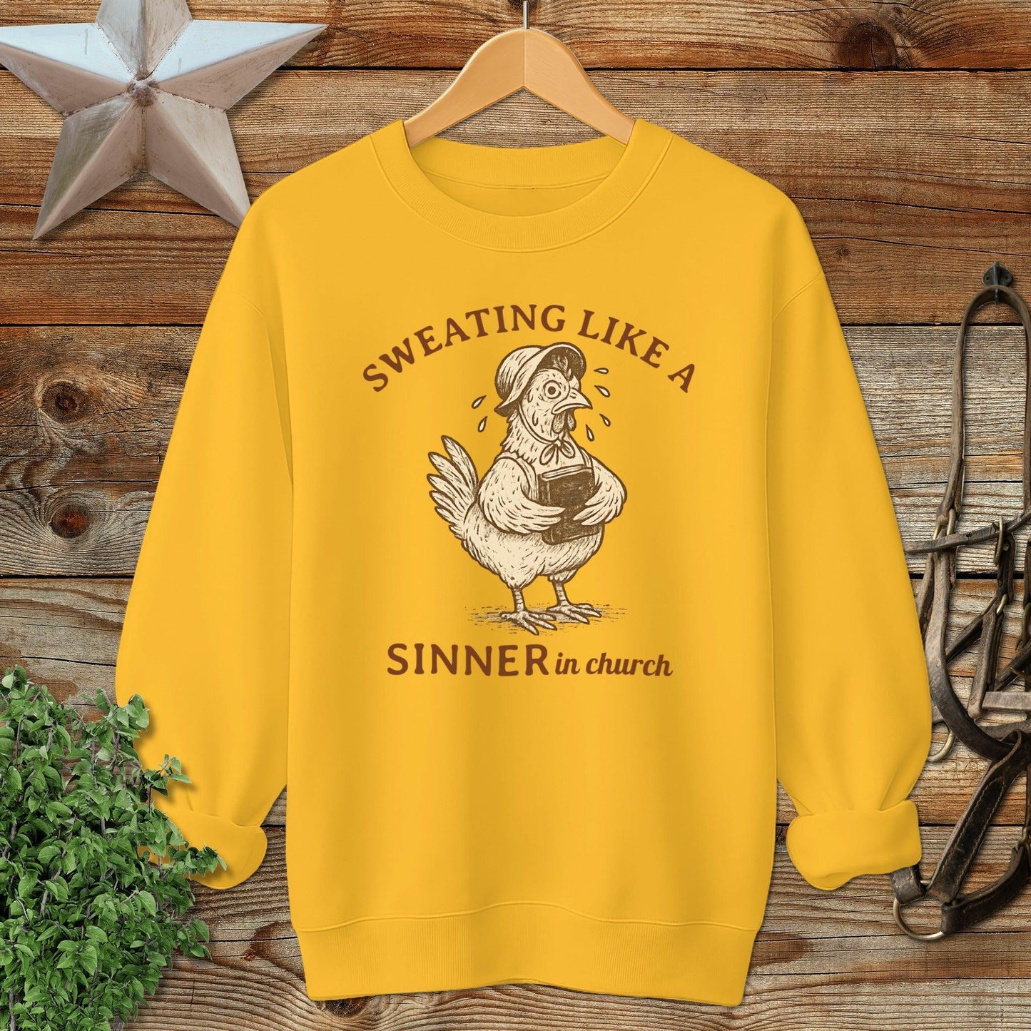 Sinner in Church Sweatshirt