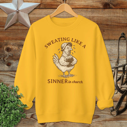 Sinner in Church Sweatshirt