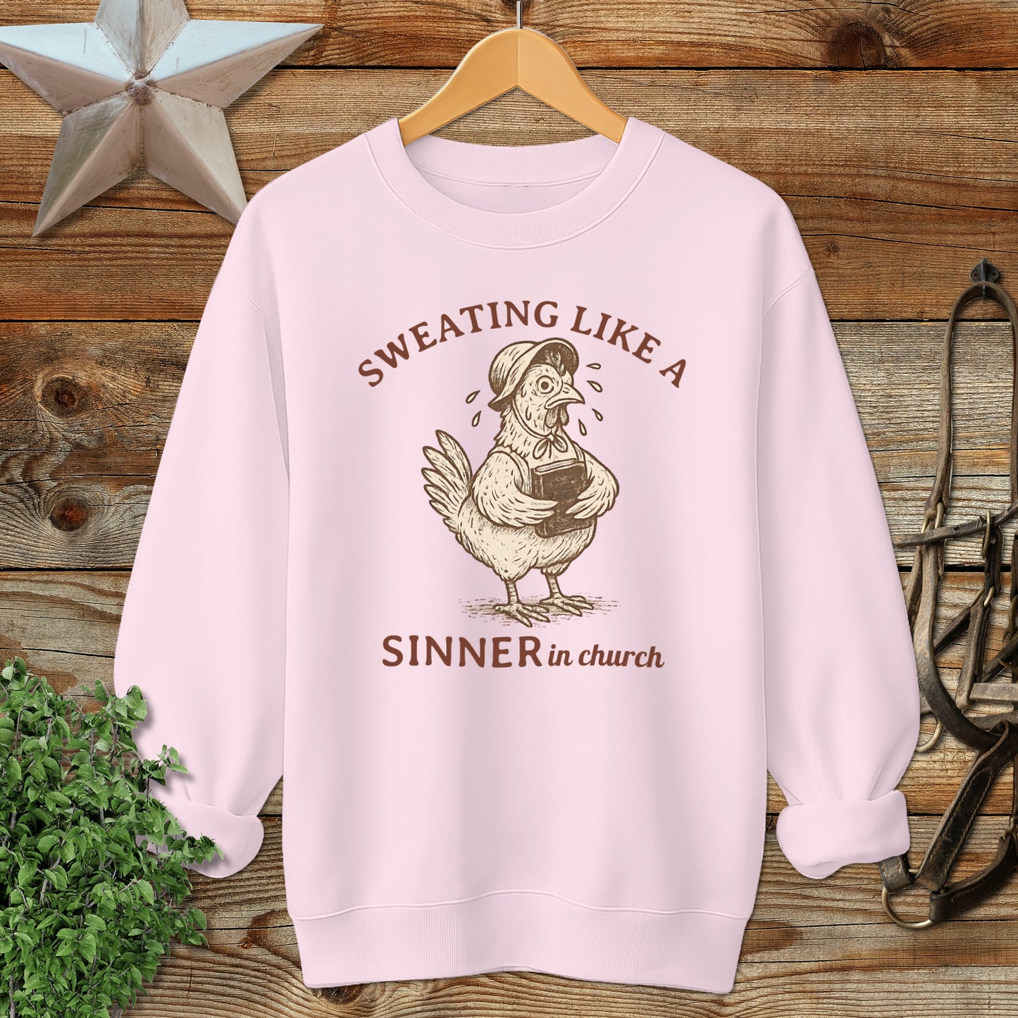 Sinner in Church Sweatshirt
