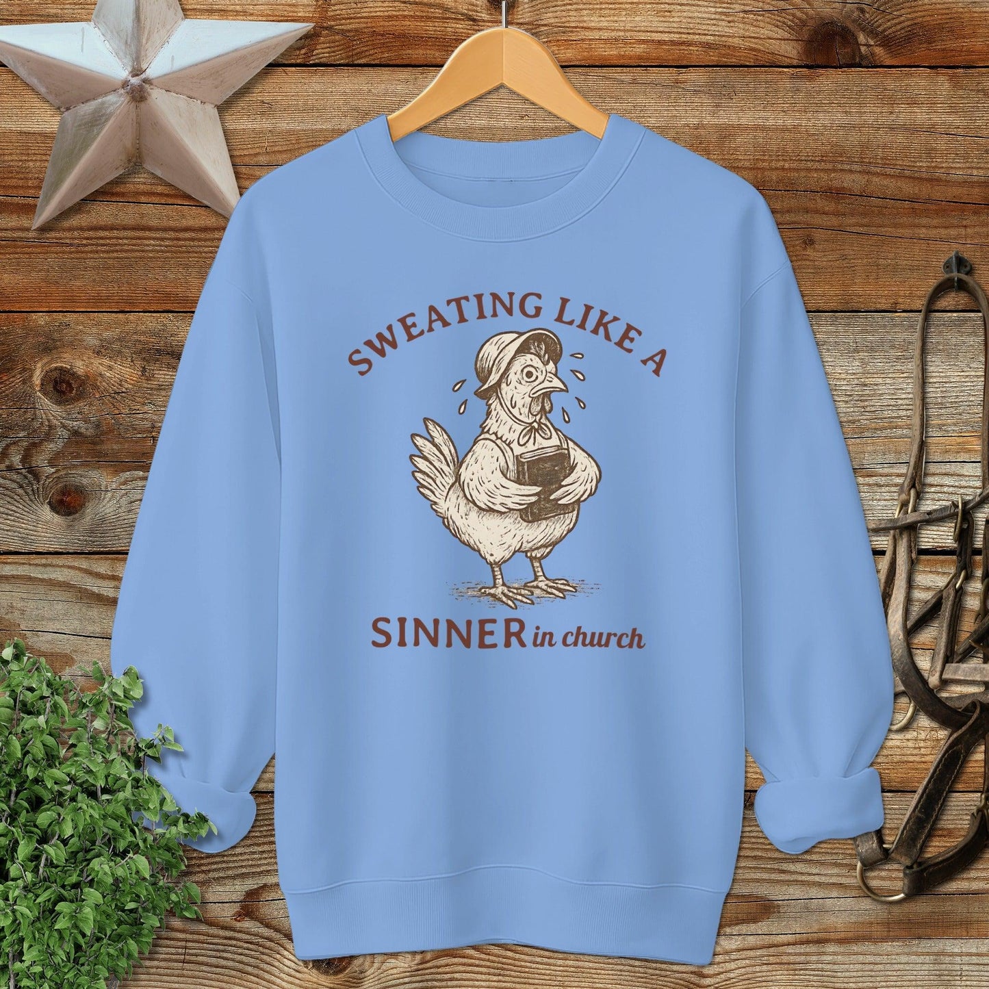 Sinner in Church Sweatshirt