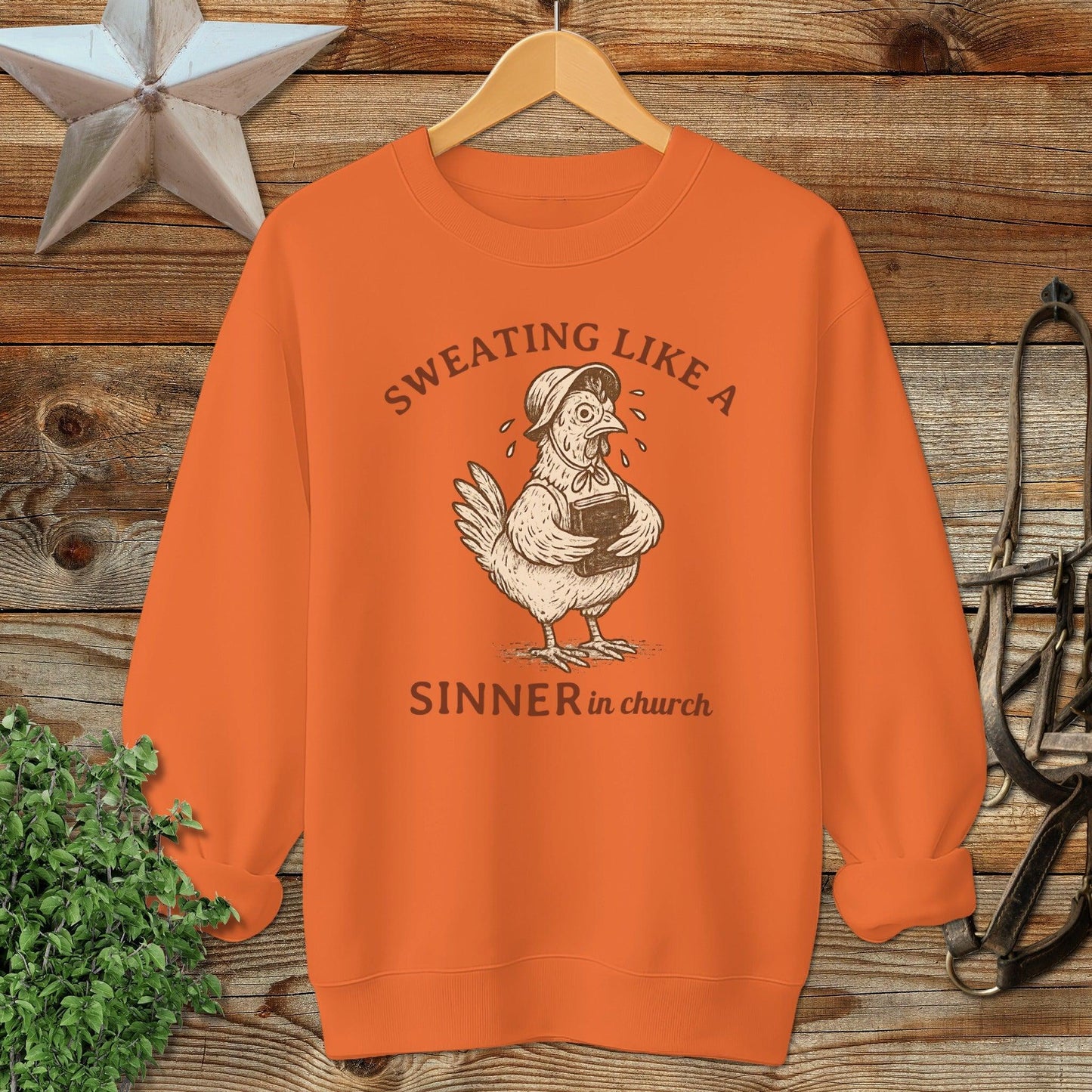 Sinner in Church Sweatshirt