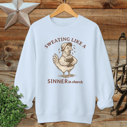 Sinner in Church Sweatshirt
