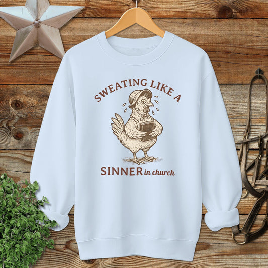 Sinner in Church Sweatshirt
