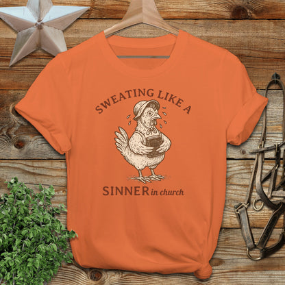 Sinner in Church T-shirt