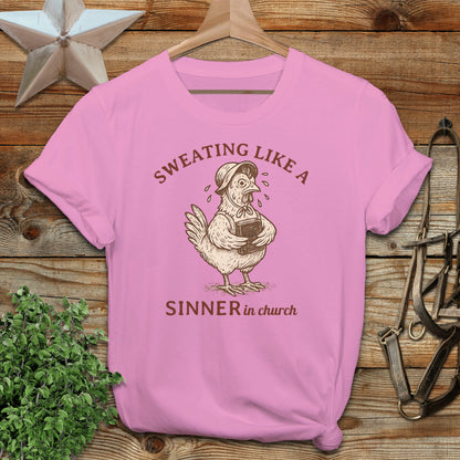 Sinner in Church T-shirt