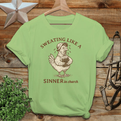 Sinner in Church T-shirt