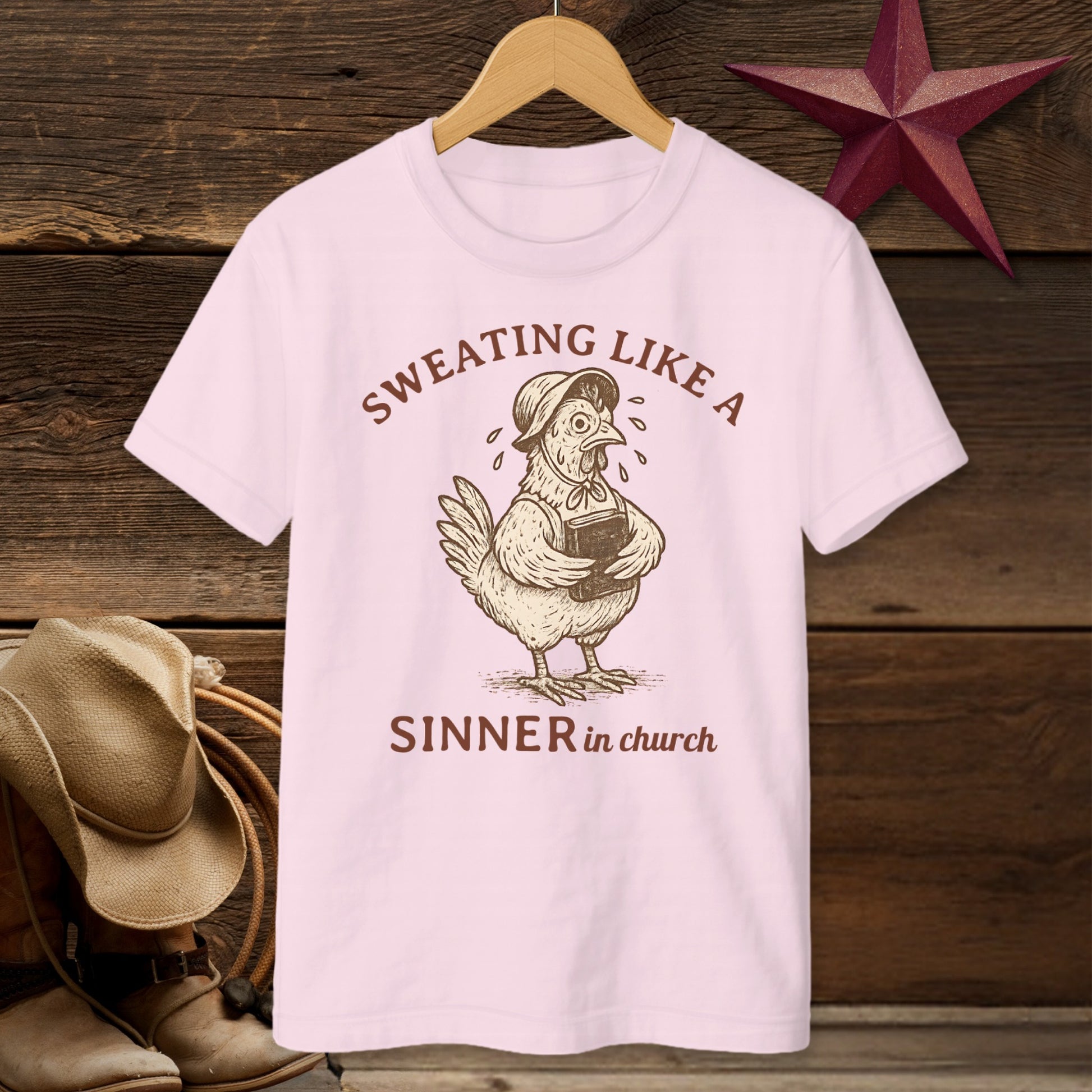 Sinner in Church T-Shirt (Youth)