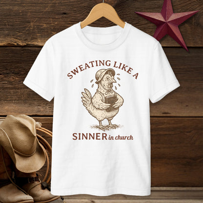 Sinner in Church T-Shirt (Youth)