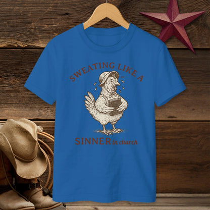 Sinner in Church T-Shirt (Youth)