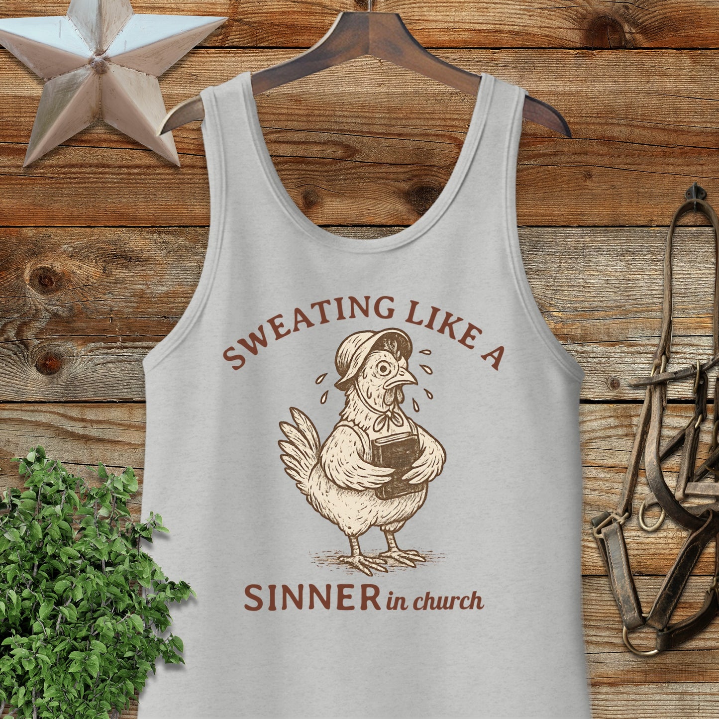 Sinner in Church Tank Top