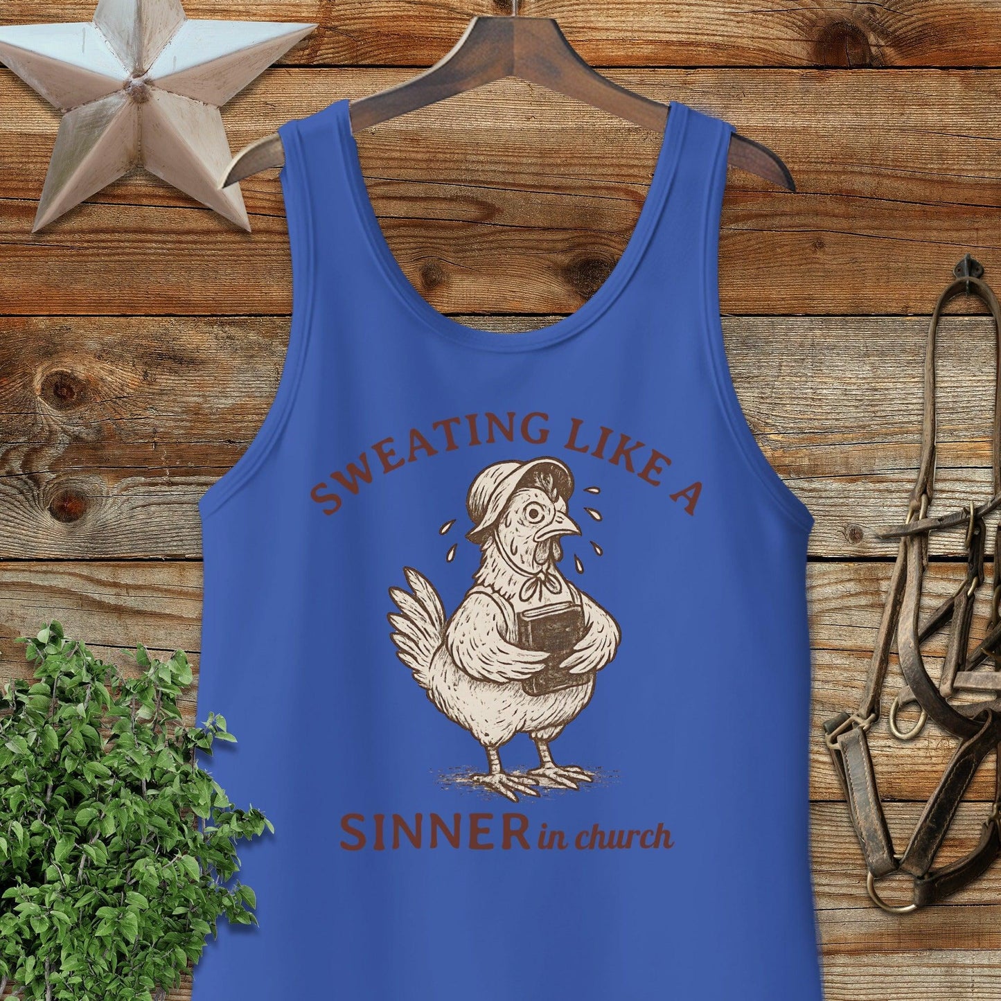 Sinner in Church Tank Top