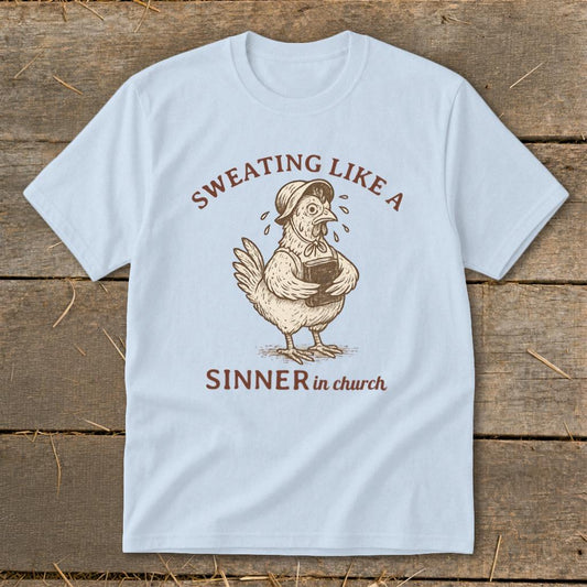 Sinner in Church Youth Tee