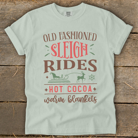 Sleigh Rides Hot Cocoa Signature Tee