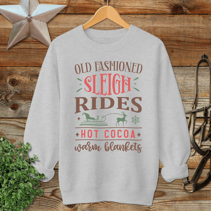 Sleigh Rides Hot Cocoa Sweatshirt