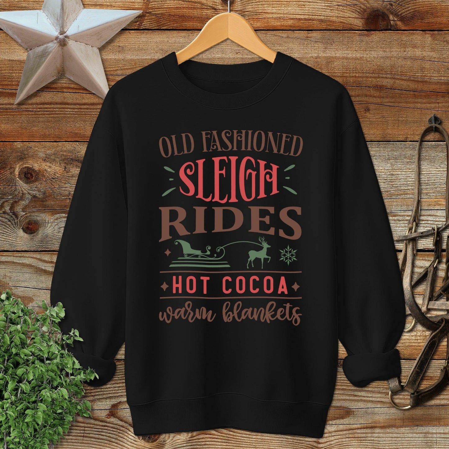 Sleigh Rides Hot Cocoa Sweatshirt