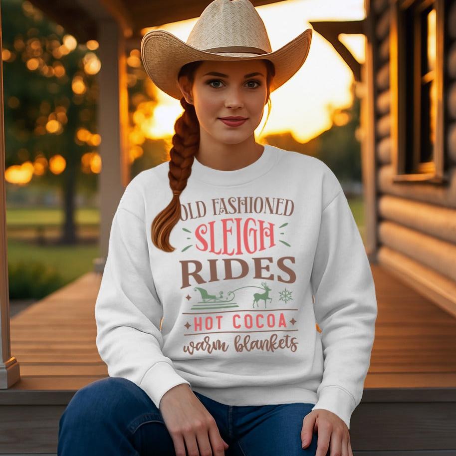 Sleigh Rides Hot Cocoa Sweatshirt