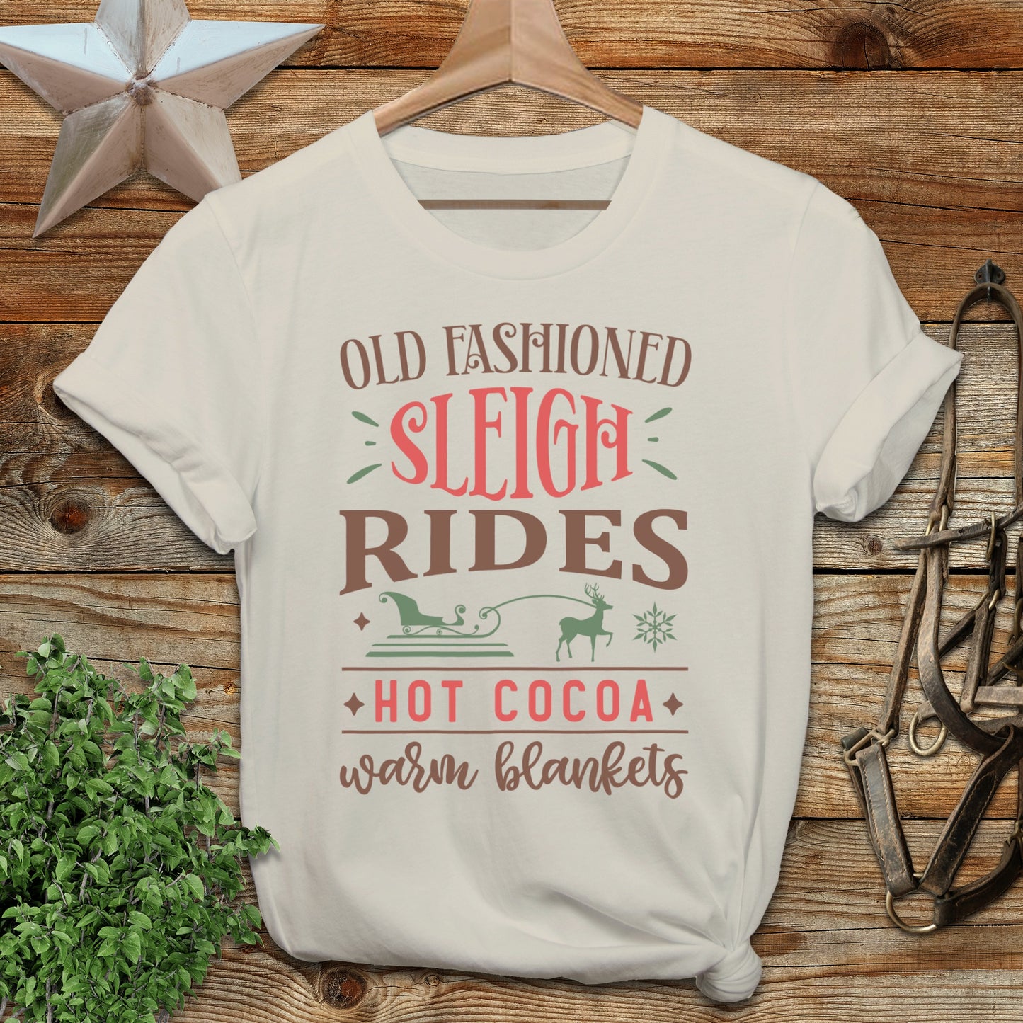 Sleigh Rides Hot Cocoa T-Shirt