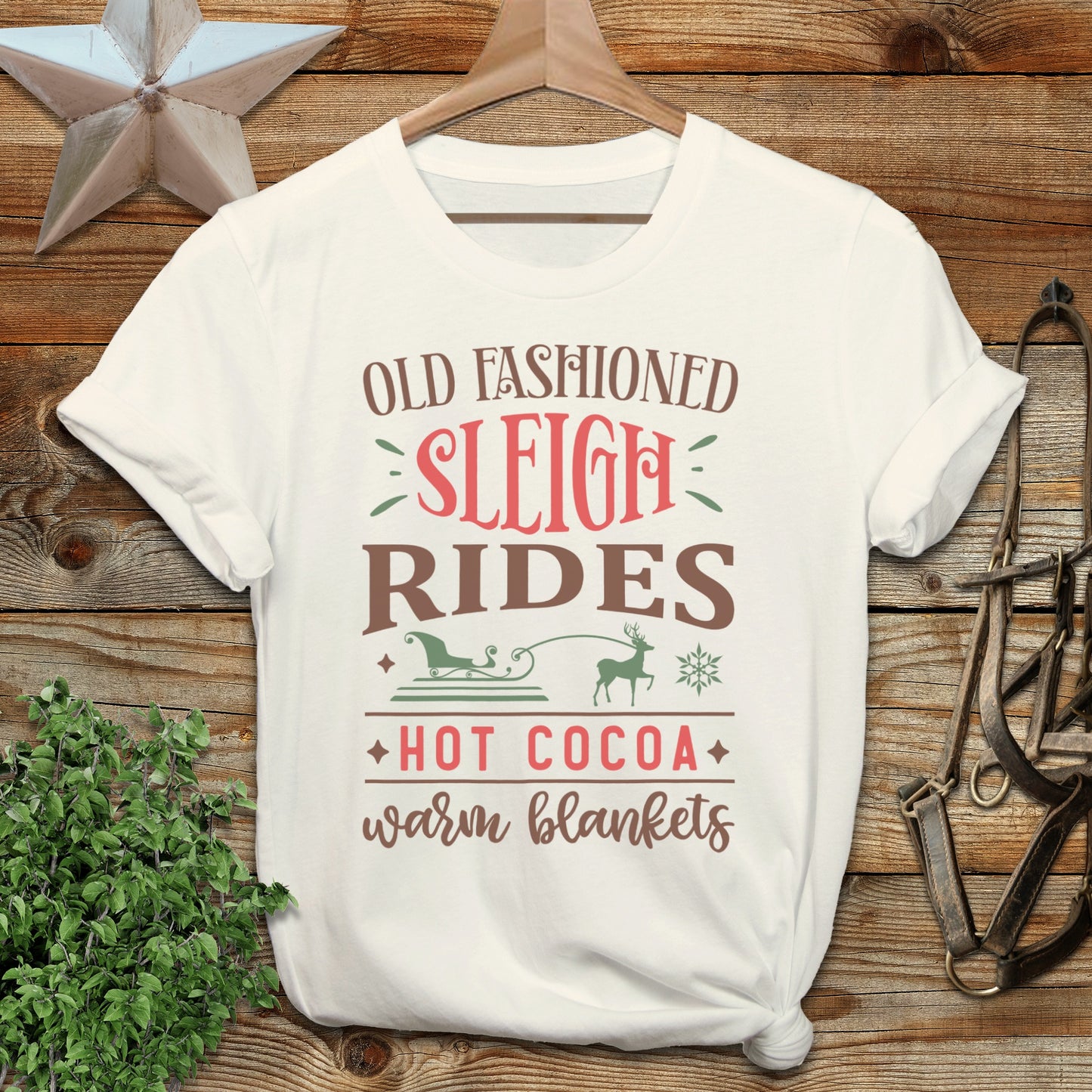 Sleigh Rides Hot Cocoa T-Shirt