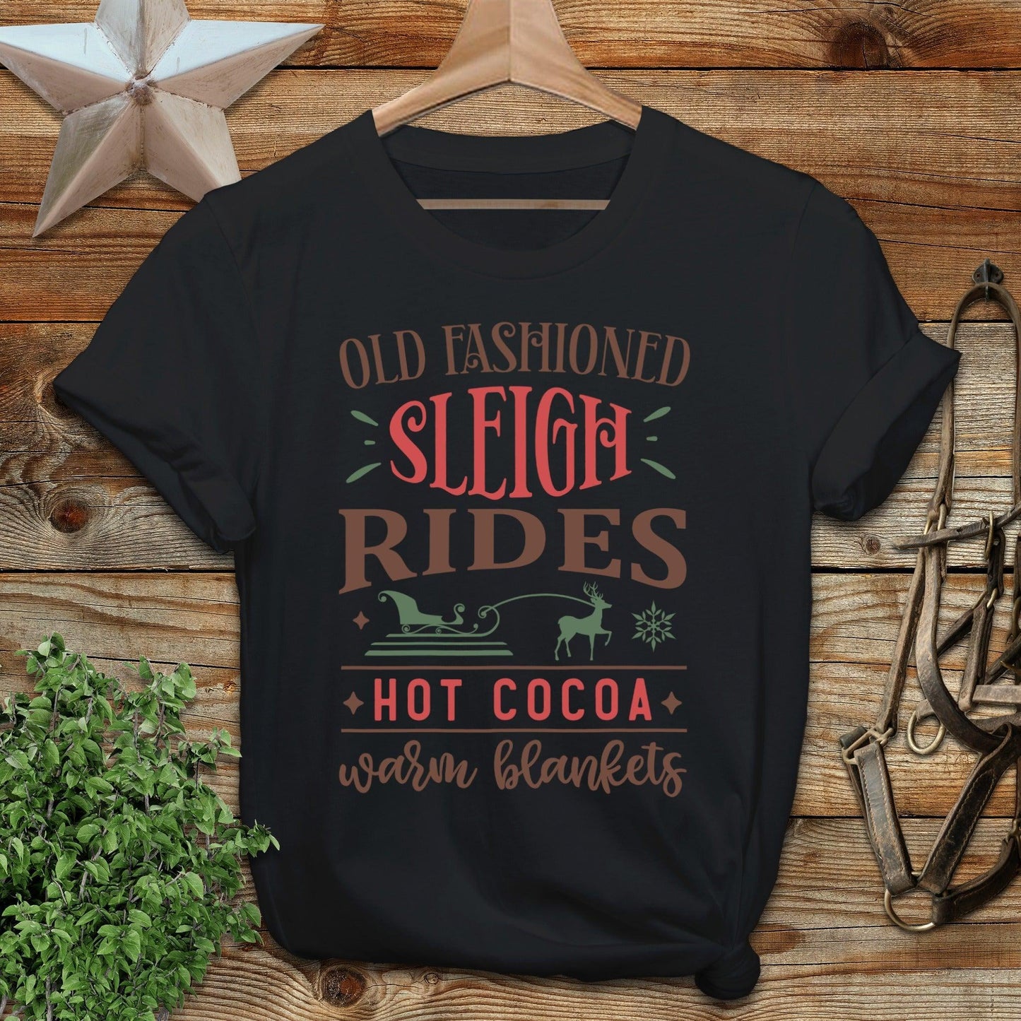 Sleigh Rides Hot Cocoa T-Shirt