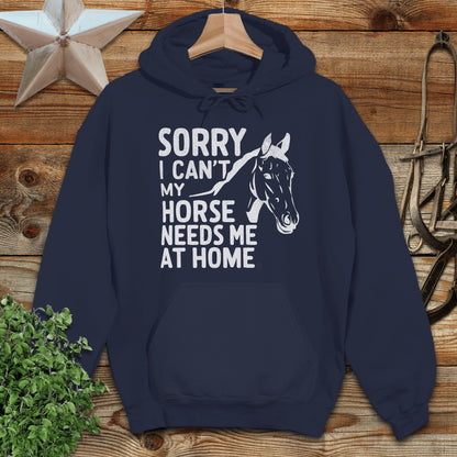 Sorry I Can't Hoodie