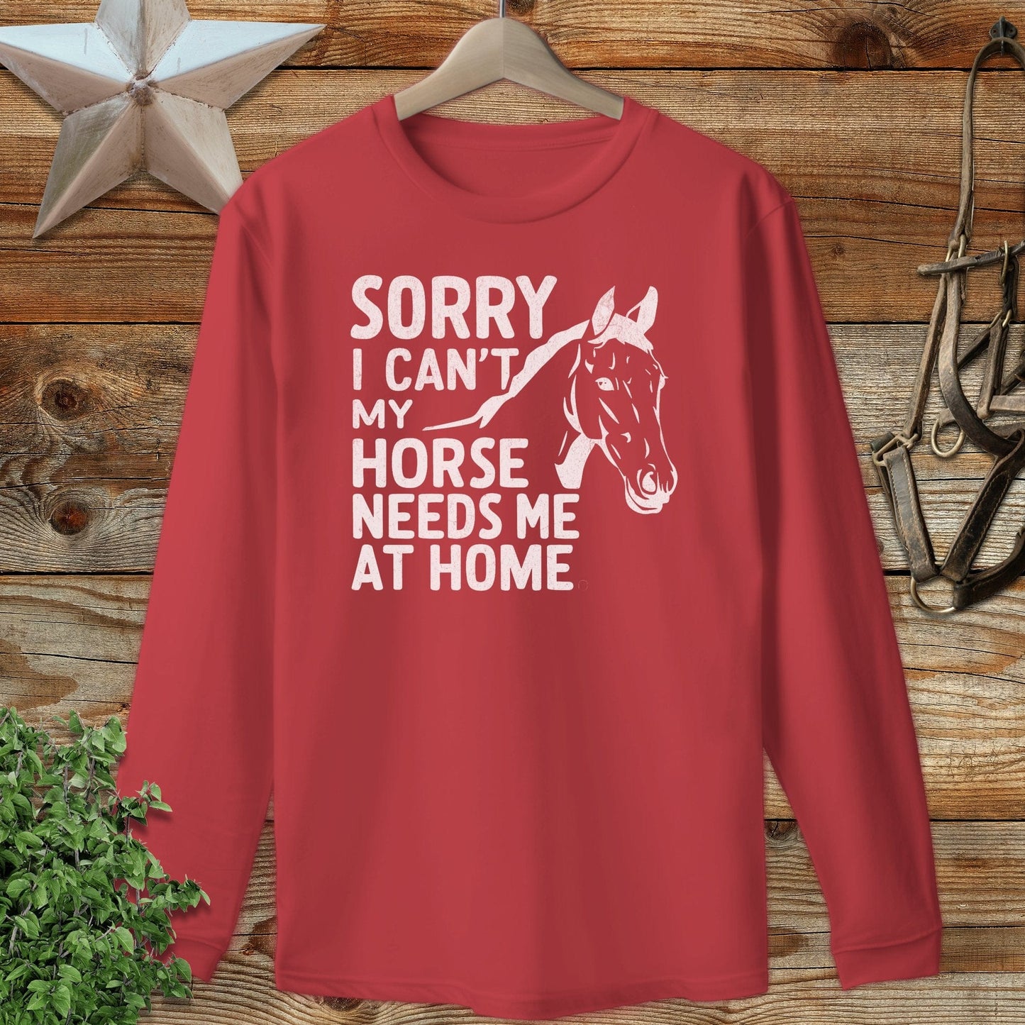Sorry I Can't Long Sleeve Tee