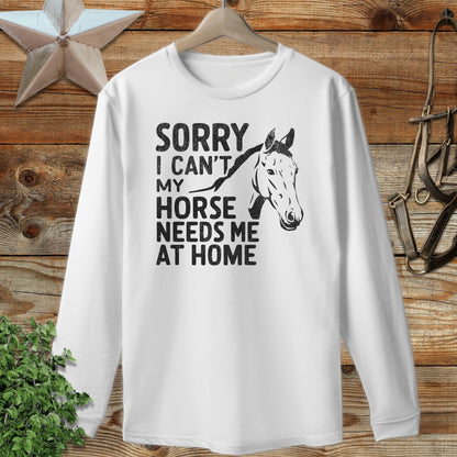 Sorry I Can't Sweatshirt