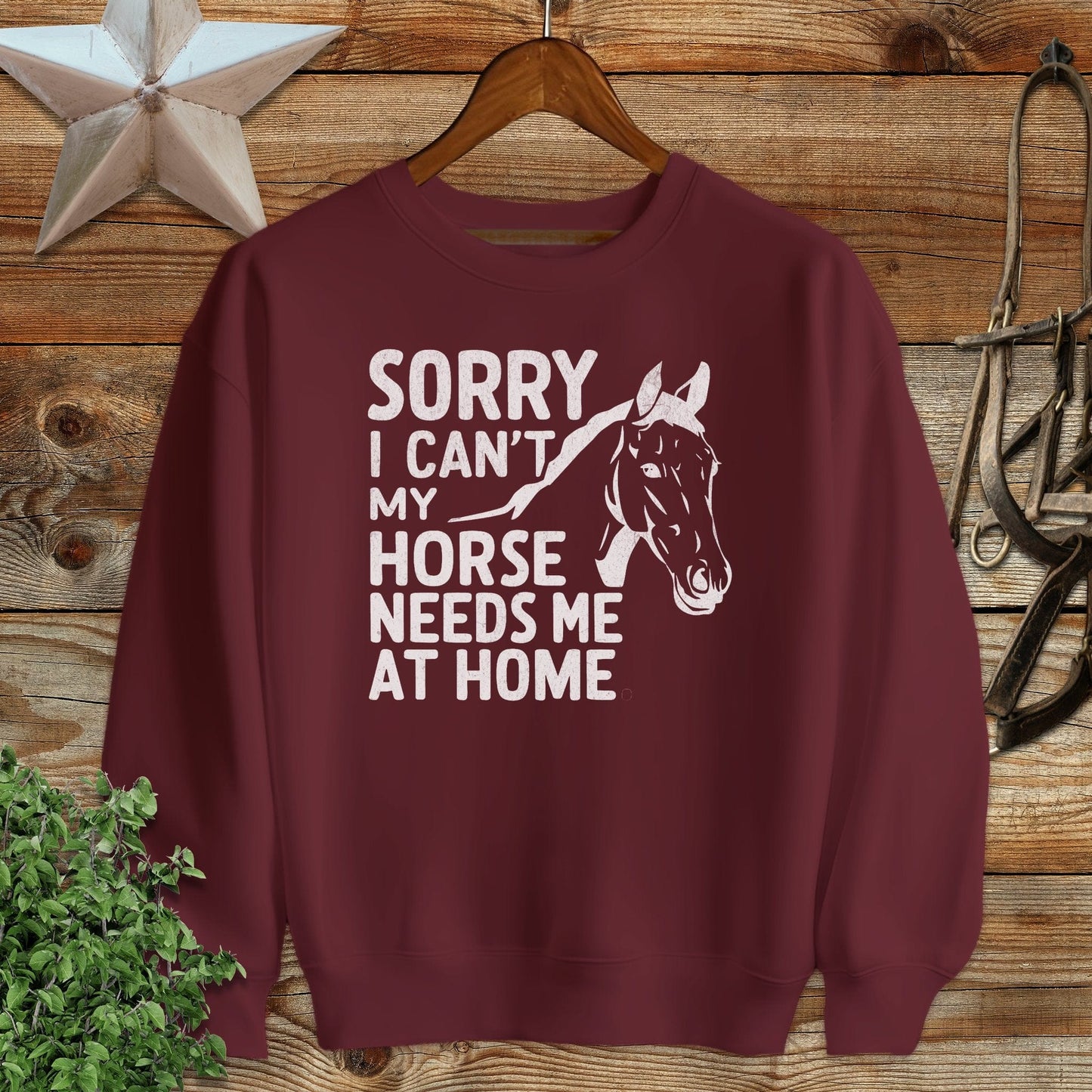 Sorry I Can't Sweatshirt