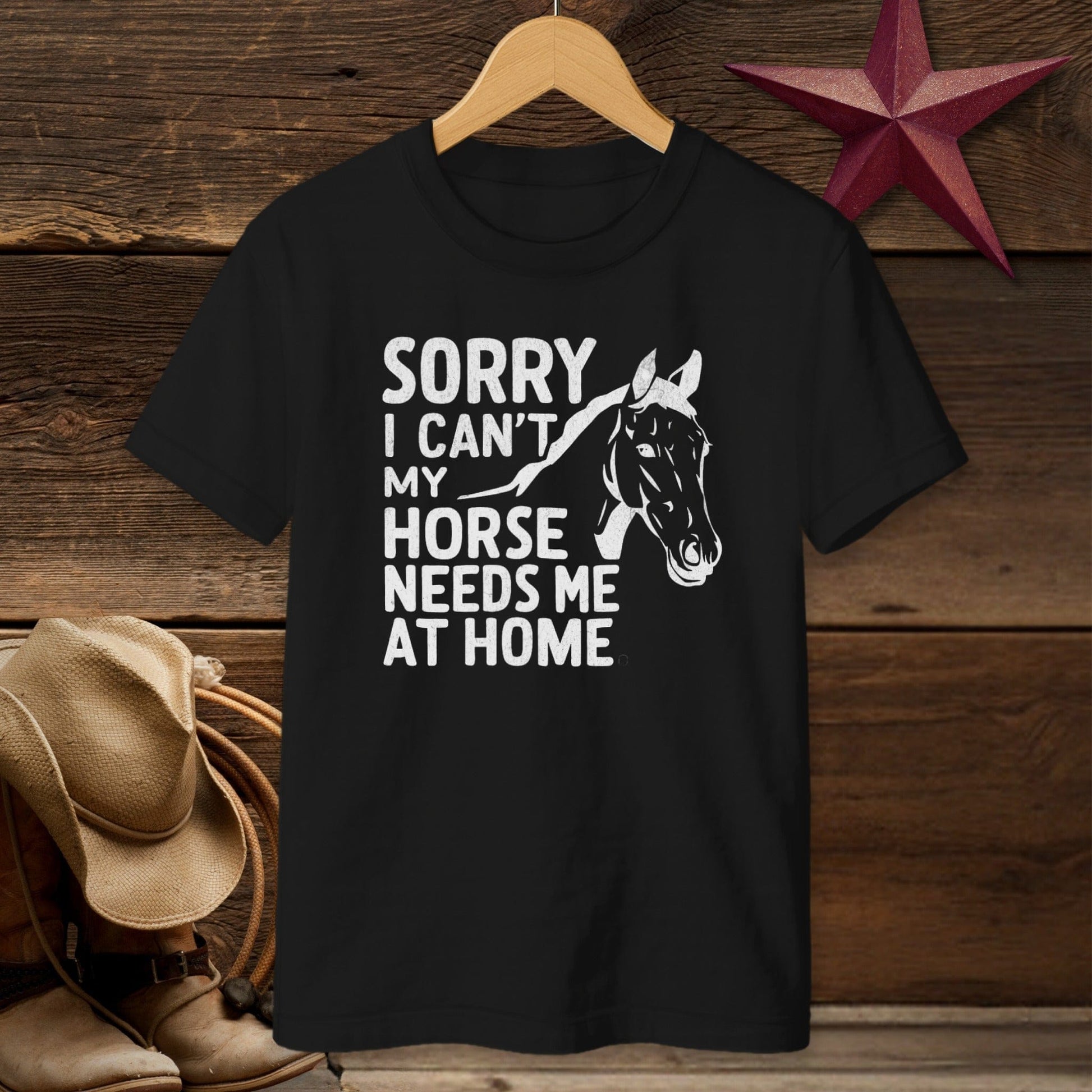 Sorry I Can't T-shirt (Youth)