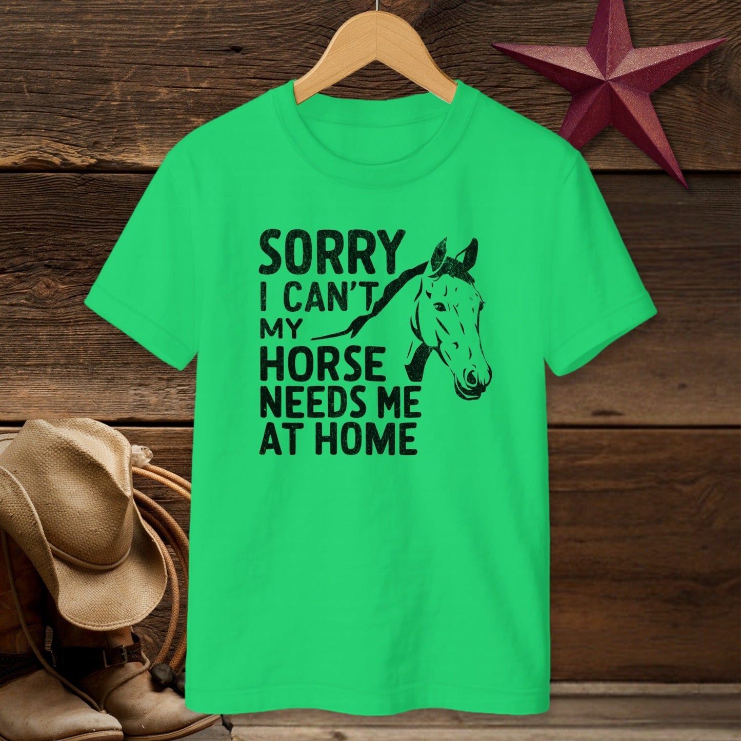 Sorry I Can't T-shirt (Youth)