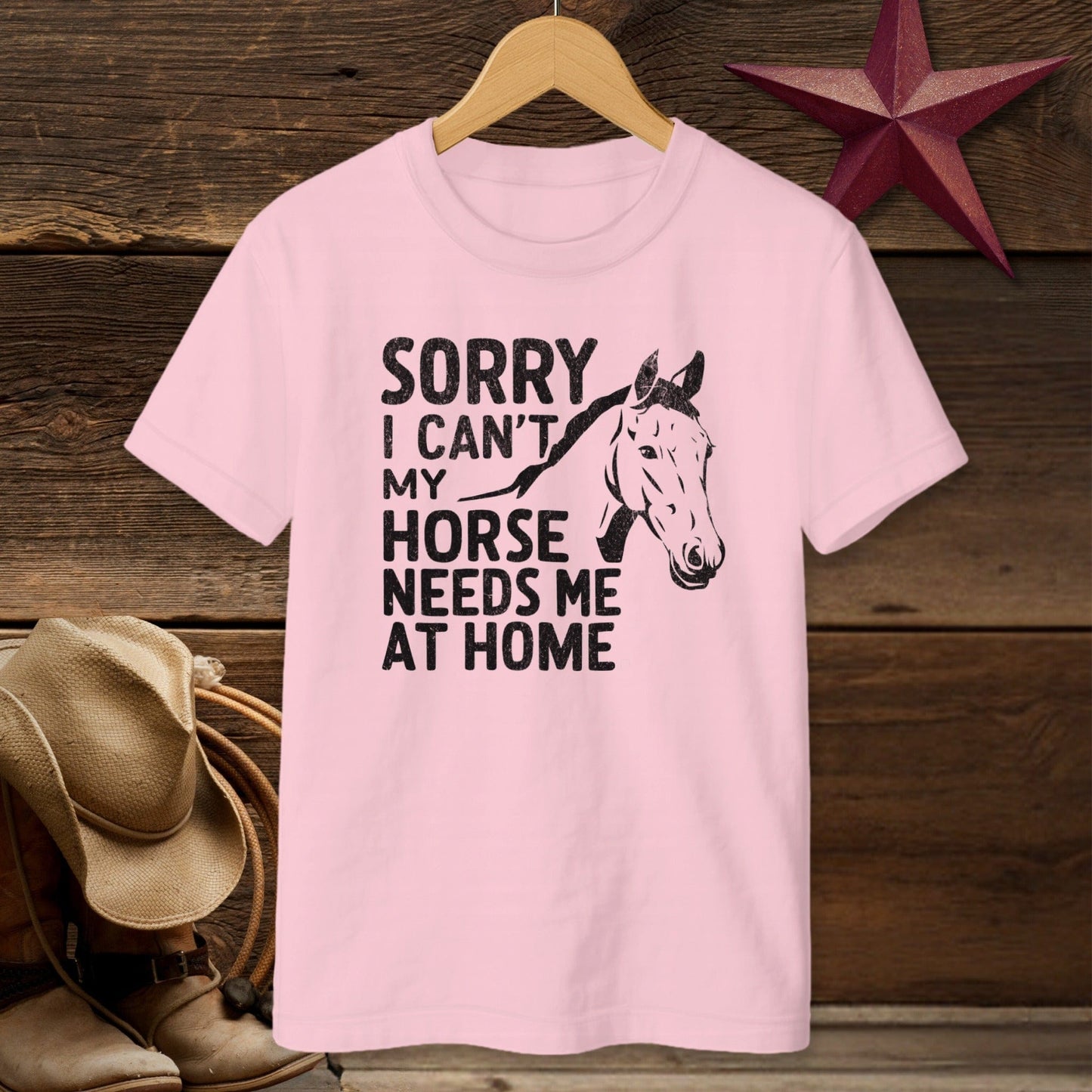 Sorry I Can't T-shirt (Youth)