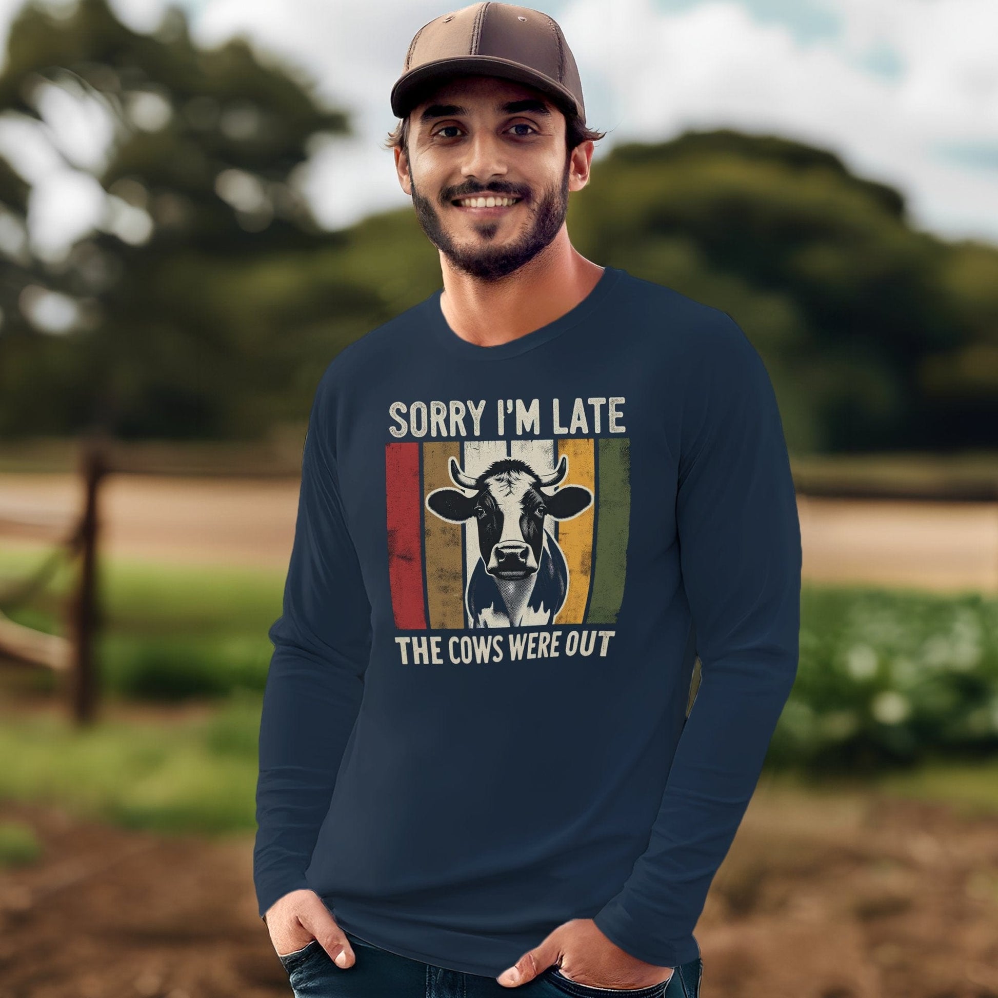 Sorry I'm Late Long Sleeve Tee